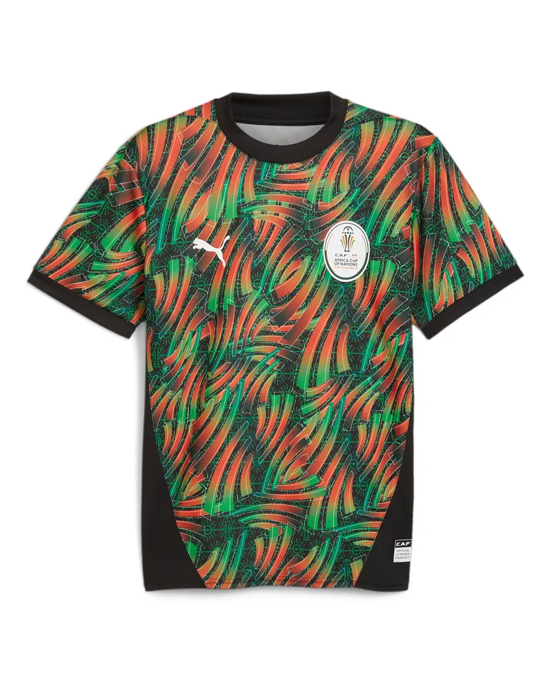 Puma Herren Tournat T-Shirt Totalenergies CAF Afrika Meisterschaft 2023 Schwarz