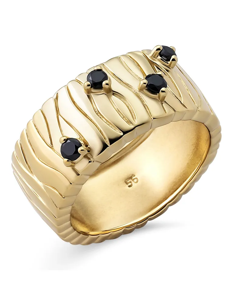 Orphelia Damen-Ring Sterling-Silber 925 – Gold ZR-7504/G Gold