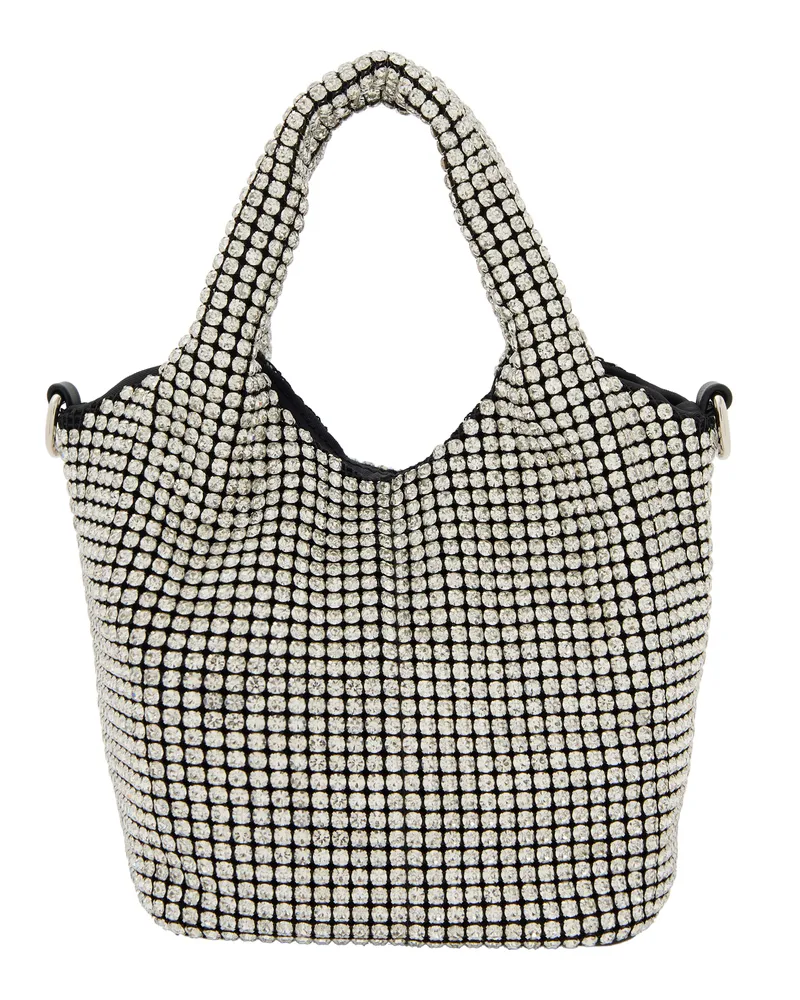 My Mo Handtasche Handtasche Frauen Silber Silber