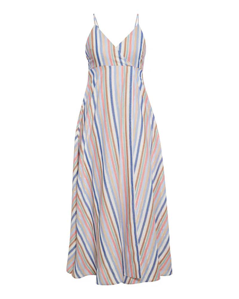 IZIA Kleid Damen Blau Mehrfarbig Mehrfarbig
