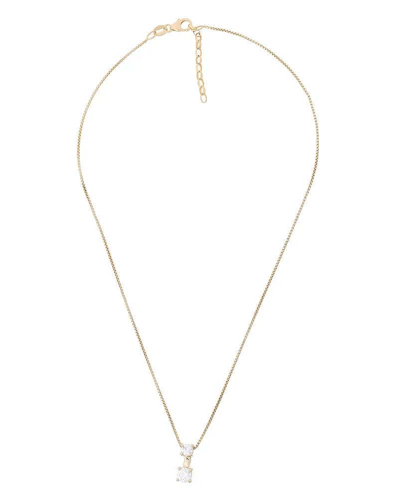 Orphelia Lykke' Damenkette mit Anhänger aus 925er Sterlingsilber – Gold ZH-7128/G Gold