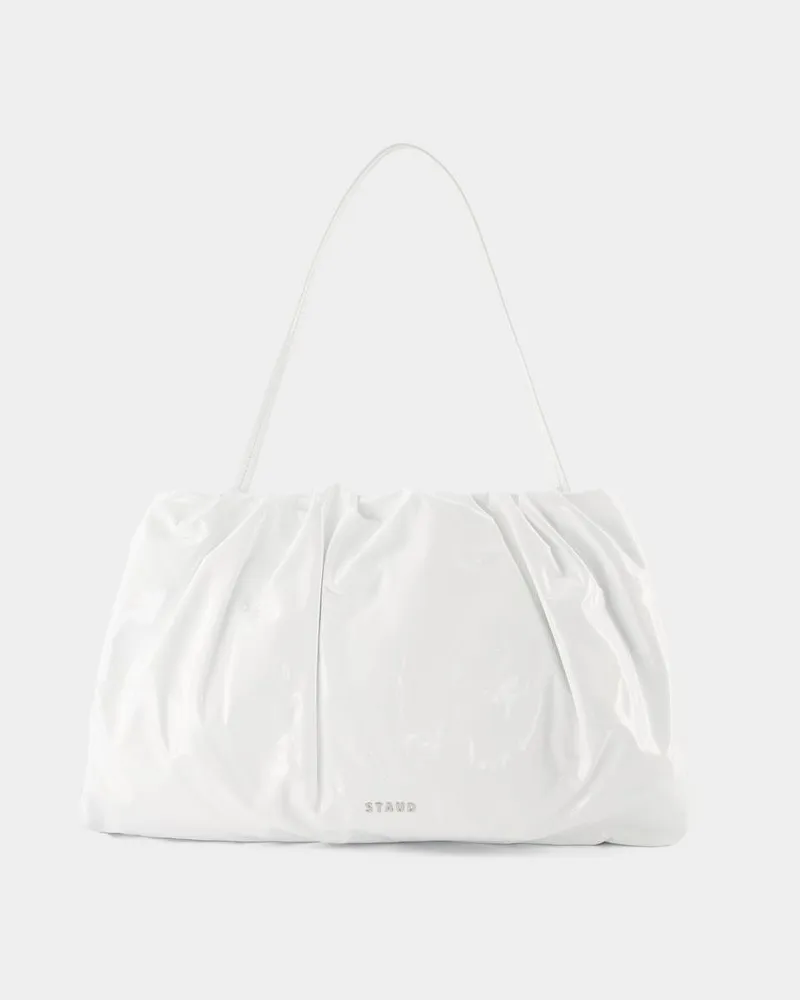 STAUD Phoebe Tasche -  - Leder - Weiß Weiß