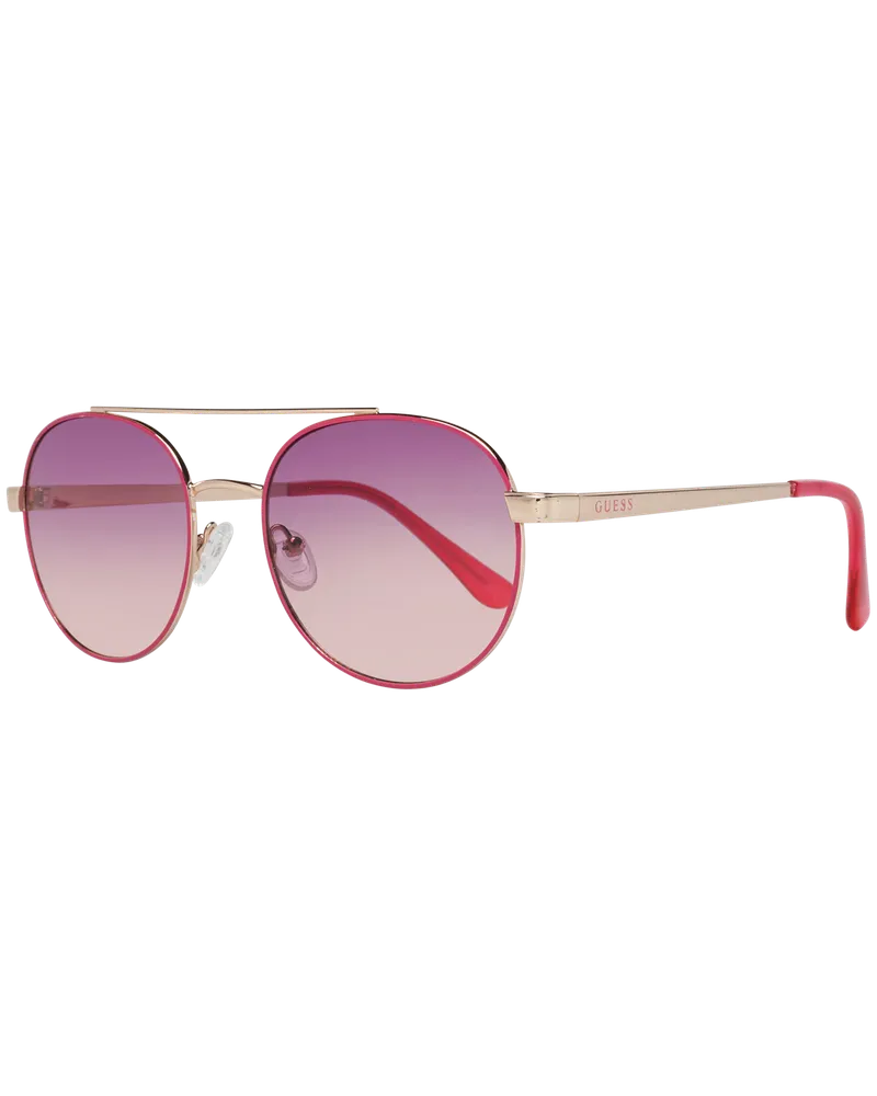 Guess GF0367 28Z 53 Damen Sonnenbrille in Pink Rosa