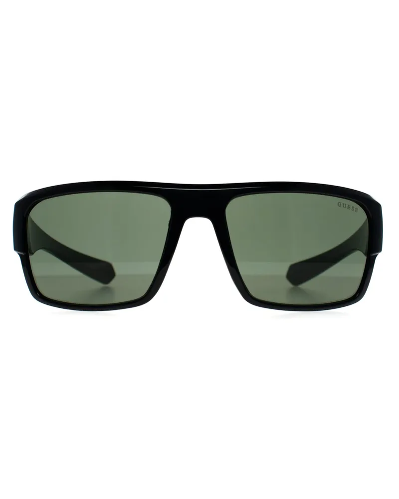 Guess GF5115 01N glÃ¤nzend schwarz grau Sonnenbrille Schwarz
