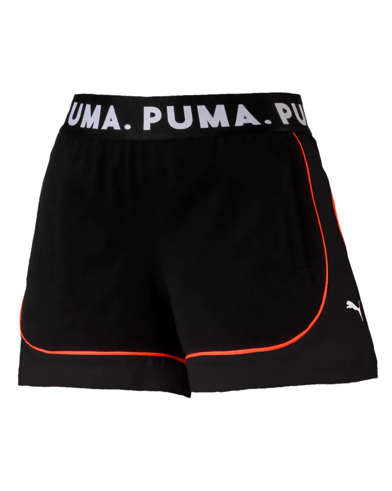 Puma Chase Womens Shorts Training Running Pant Black 578030 51 Schwarz