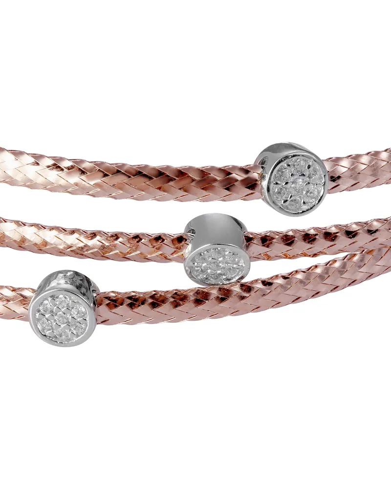 Orphelia Damen-Armband aus 925er Sterlingsilber, Rosé, ZA-7414 Rosé