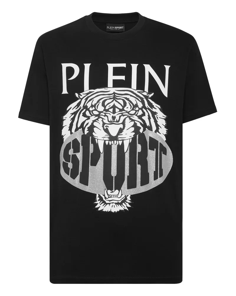 Philipp Plein T-Shirt Tiger Schwarz