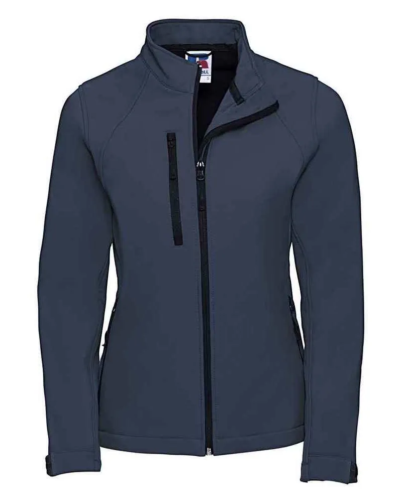 Russell Athletic Russell - Softshelljacke 3 Lagen für Damen (Dunkelblau Marineblau