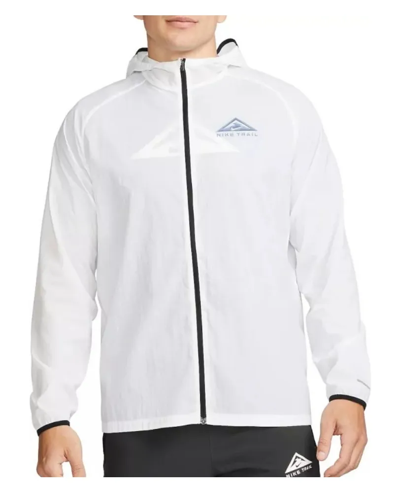 Nike Schlichte, superleichte weiße Jacke von Weiß