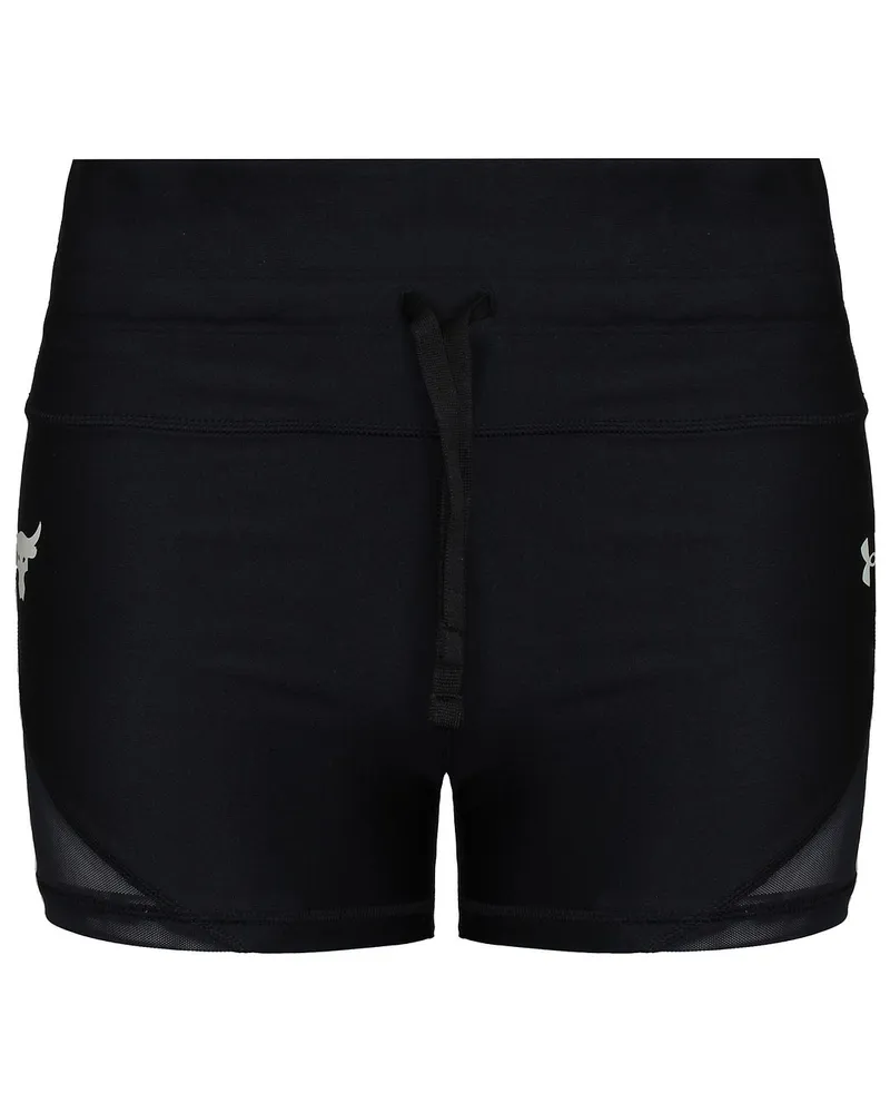 Under Armour Under Armor Project Rock Womens Black DC Shorts Schwarz