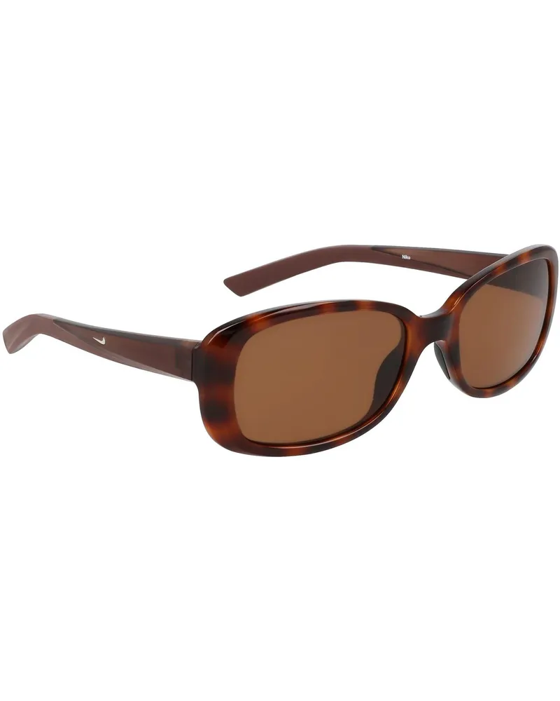 Nike Breeze" Oval-Sonnenbrille für Herren/Damen Unisex, Kunststoff (Braun Braun