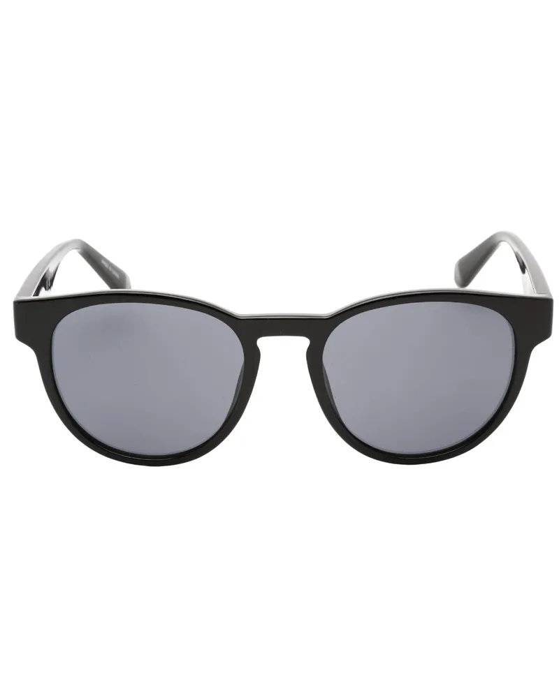Calvin Klein Jeans - Sonnenbrille Mit Grauen Gläsern Und Schwarzen Gläsern Schwarz