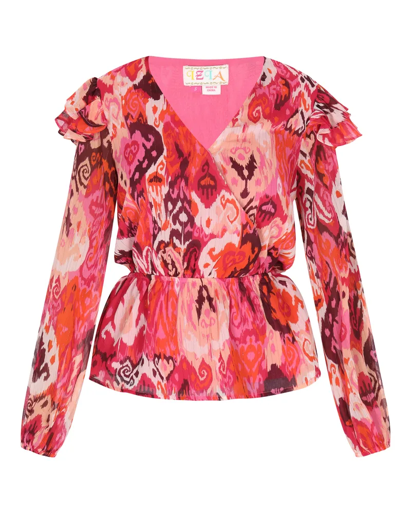 IZIA Bluse für Damen - Mehrfarbig Mehrfarbig
