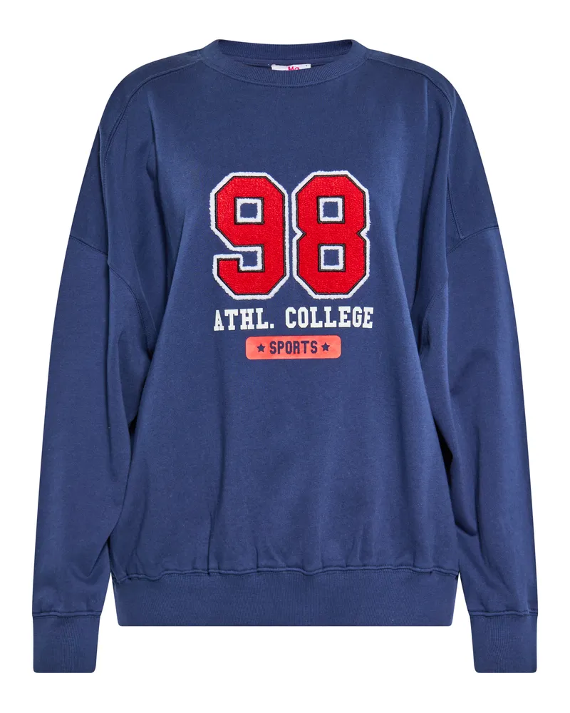 My Mo Sweatshirt Damen Marine Marineblau