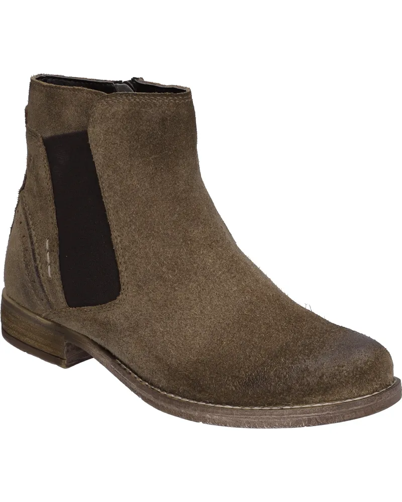 Josef Seibel Sienna 35 Stiefelette für Damen, knöchelhoher Schnitt mit Reißverschluss - Taupe Taupe