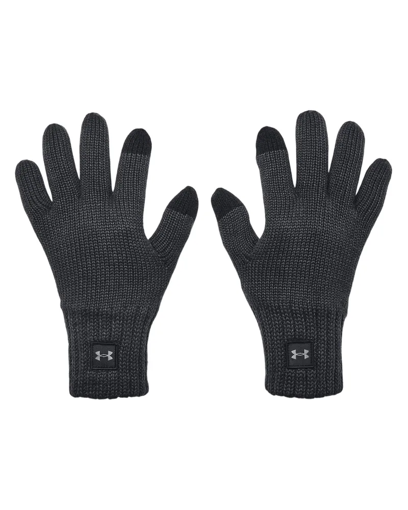 Under Armour Halftime" Handschuhe für Herren, Wolle, Jerseyware (Schwarz Schwarz
