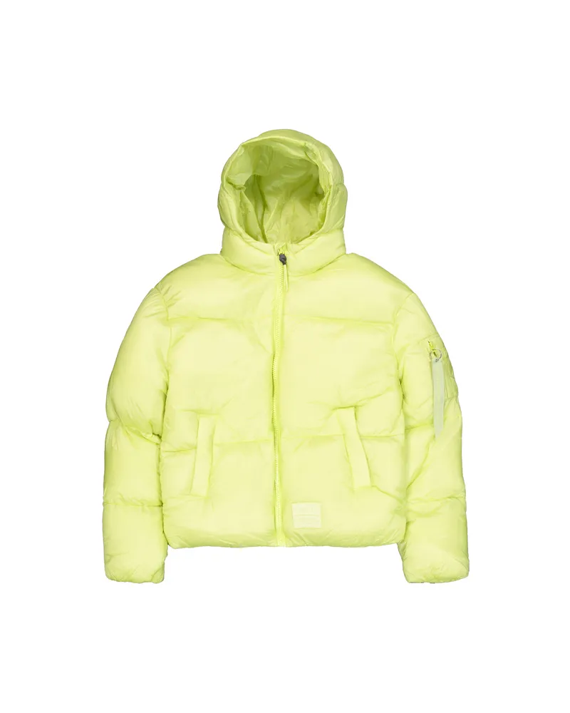 Alpha Industries Cloud Puffer Bomberjacke für Damen - Gelb Gelb