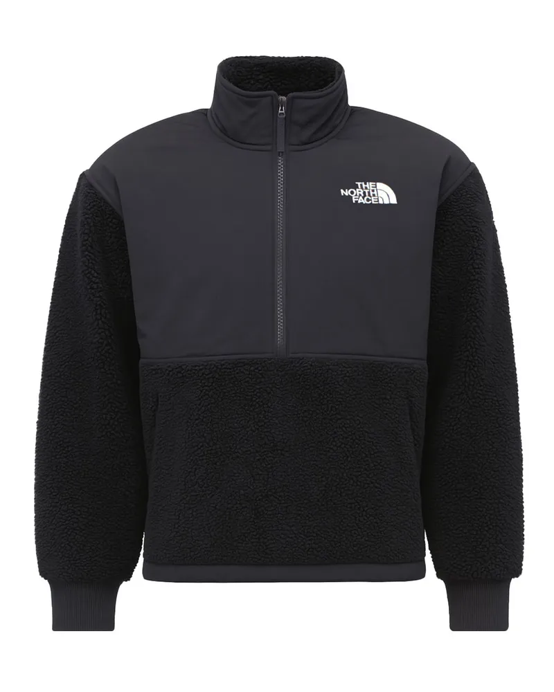 The North Face Hochflor Herren Schwarz Fleecejacke Schwarz