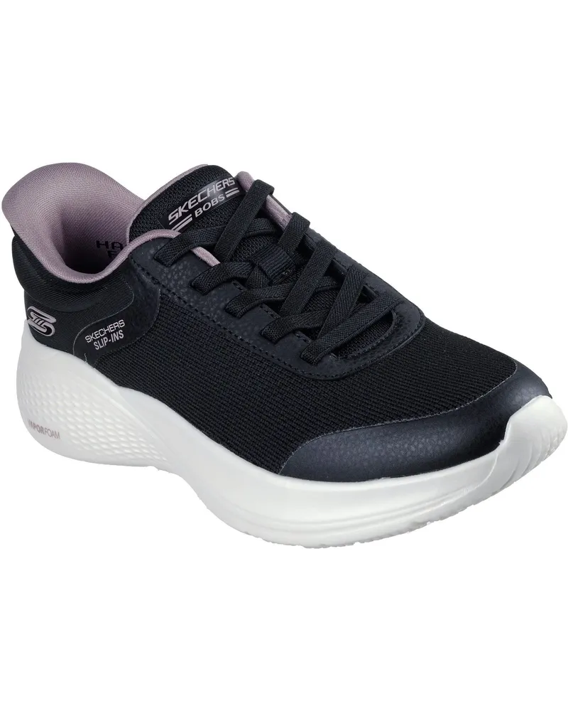 Skechers BOBS Infinity Vapor Glow Damen Sneakers aus Polyester - Schwarz Schwarz