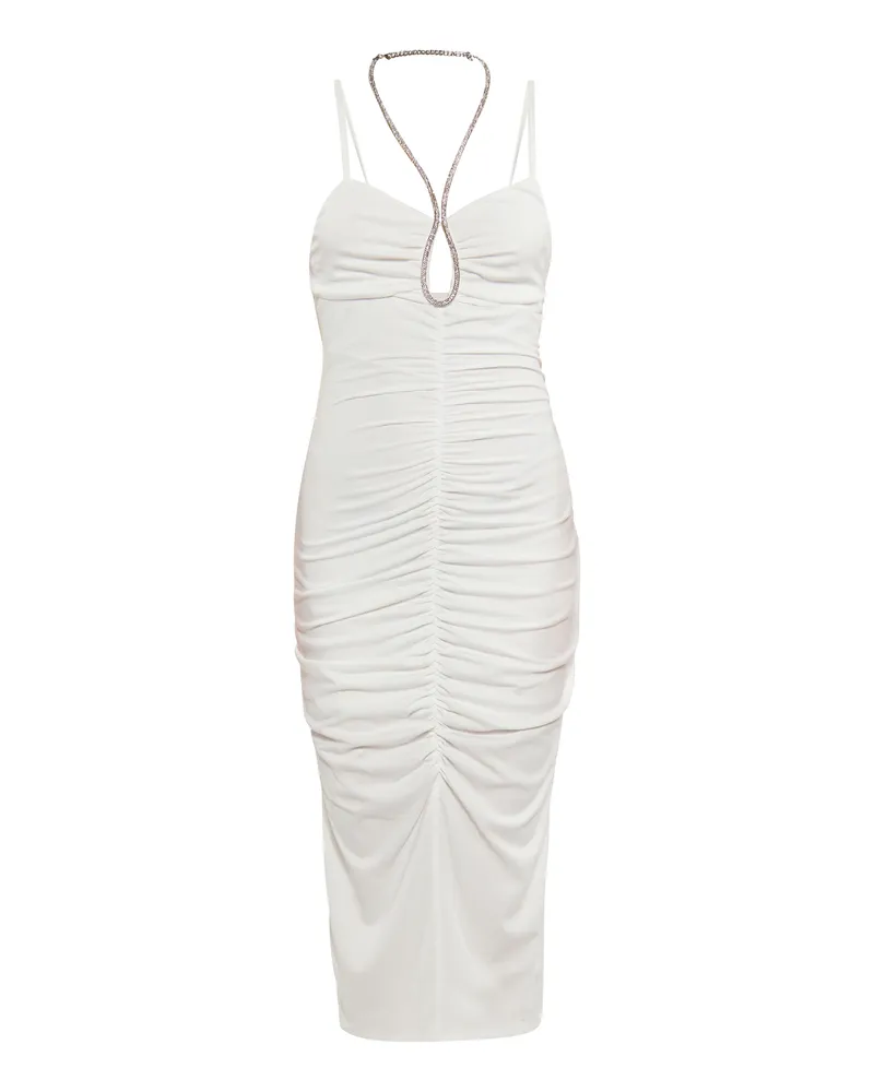 FAINA Kleid Damen weiss Weiß