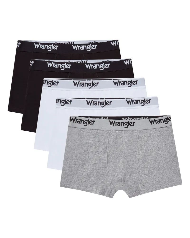 Wrangler 5er-Pack – Boxershorts – Mehrfarbig Mehrfarbig