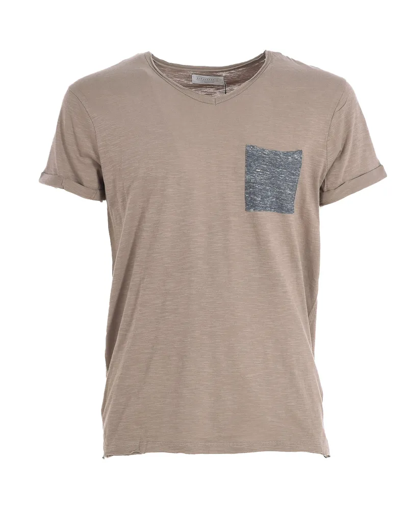 Eleven Paris ABICO Kurzarm-T-Shirt mit Rundhalsausschnitt 17S1TS295 Frauen Grau