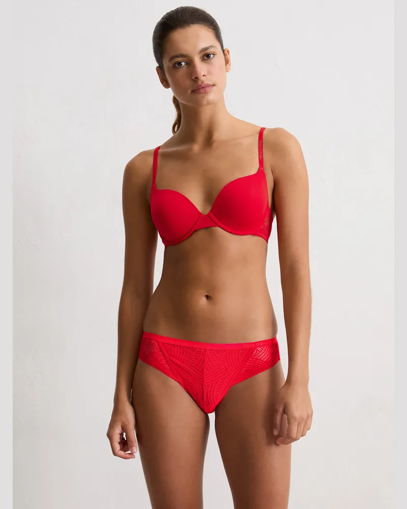 Marc O'Polo String Timeless Lace Rot