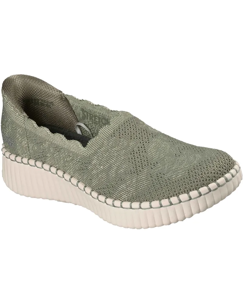 Skechers Wilshire Boulevard Polyester Damen Sneakers in Olivgrün Oliv