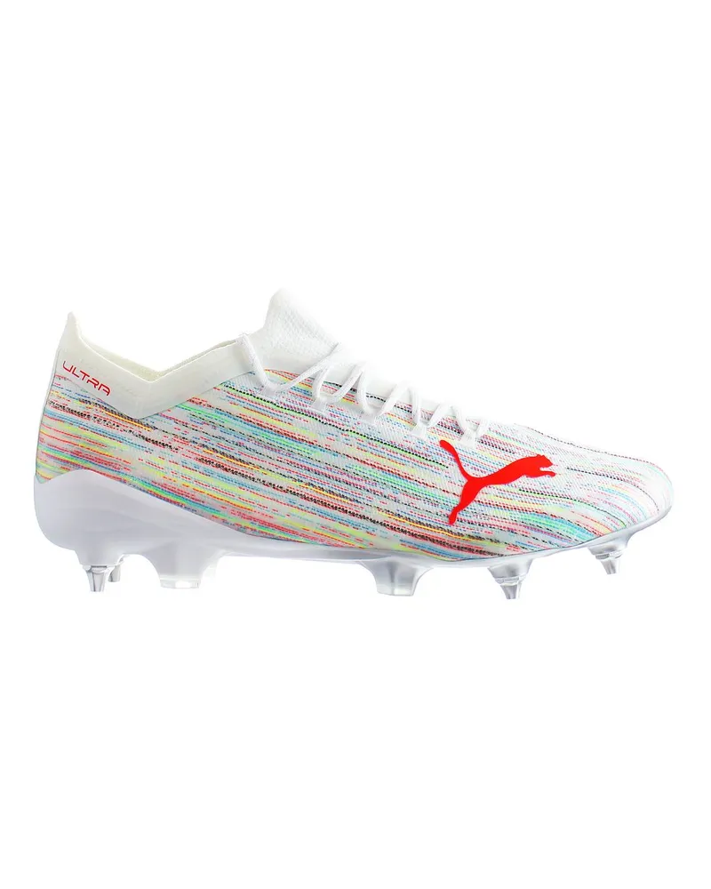 Puma Ultra 2,1 MXSG White Herren Football Stiefel Weiß