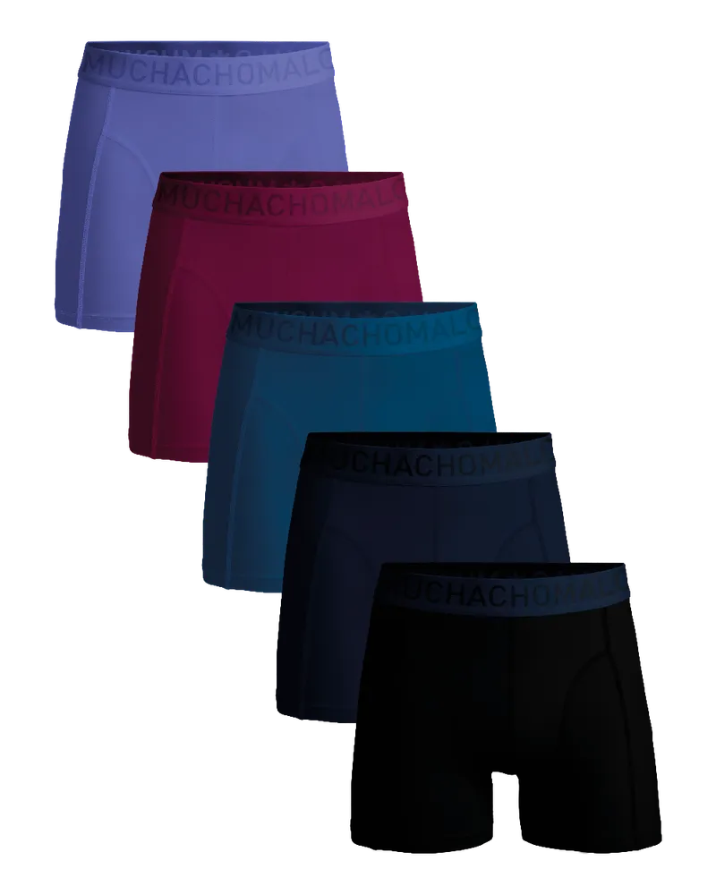 Muchachomalo Herren Boxer Shorts - 5er Pack - Herren Unterwäsche Mehrfarbig
