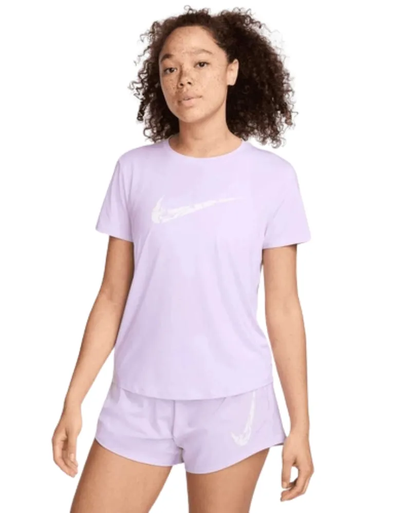 Nike One Swoosh Dri-fit - Lilafarbenes Laufoberteil Lila