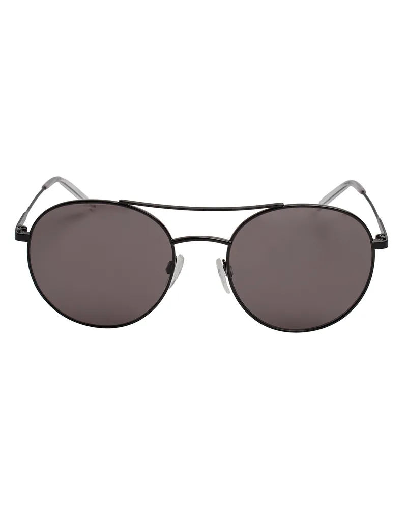 DKNY Damen Metall Pilot Stil Sonnenbrille DK305S Schwarz