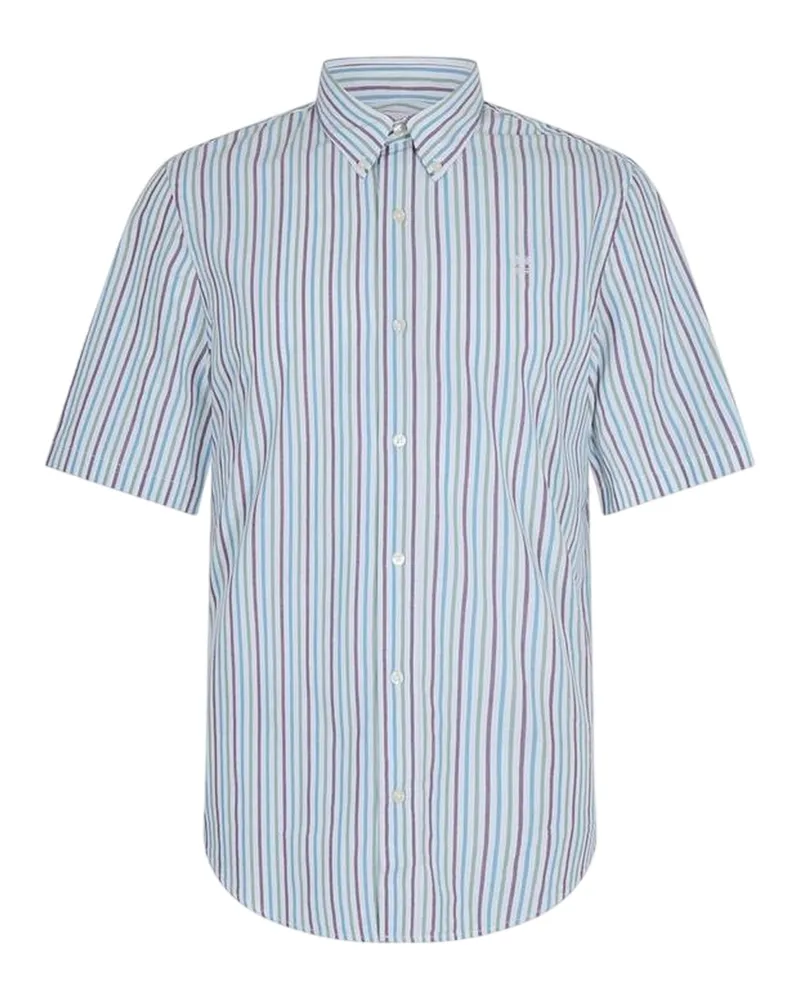 Timberland Button-Down-Hemd für Herren, kurzärmlig (Weiß Weiß