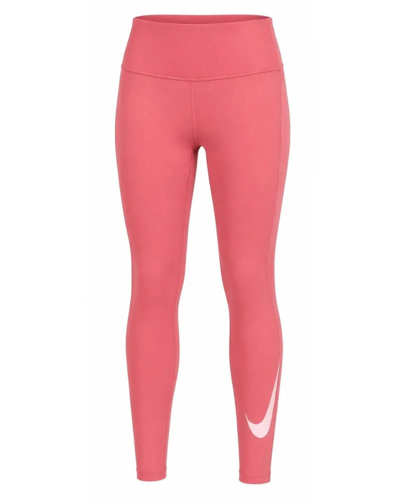 Nike Dri-fit 7/8 Mid Rise Pinke Laufleggings Hellrosa