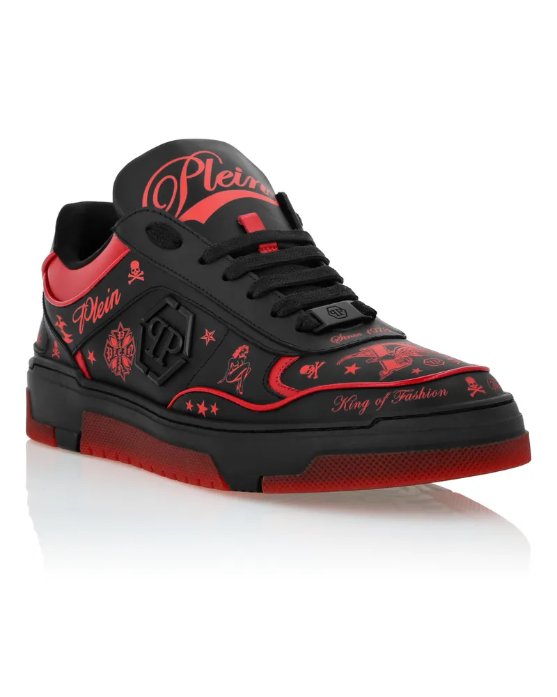 Philipp Plein Lo-Top Turnschuhe Schwarz