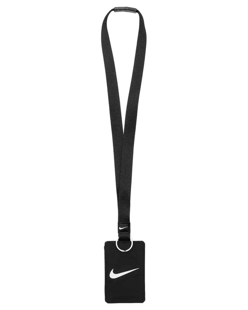 Nike Essential" Schlüsselband (Schwarz Schwarz