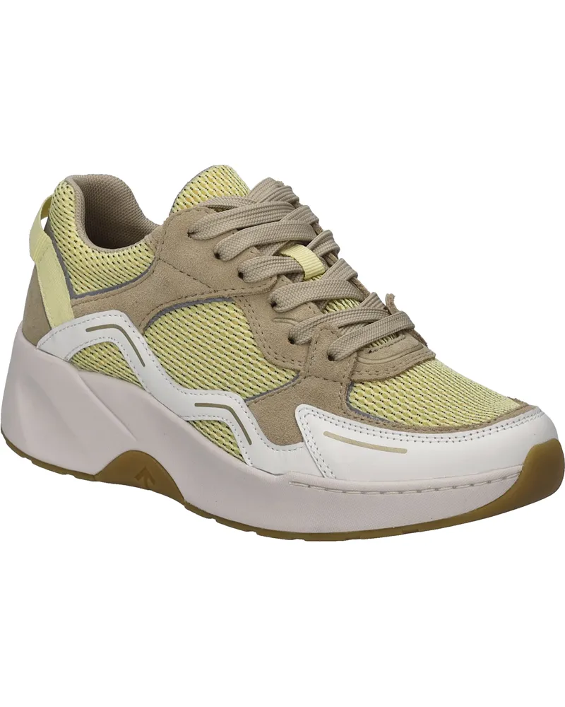 Josef Seibel Damen Sneaker Lissi 13 in weiss-gelb Weiß