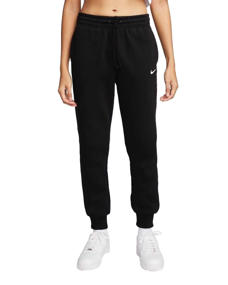 Nike Phoenix" Trainingshose für Damen (Schwarz Schwarz