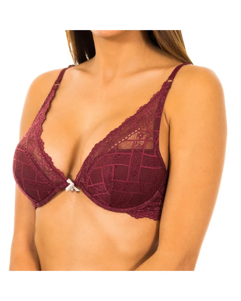 Tommy Hilfiger BH mit Körbchen und Bügel 1387903208 Frau Bordeaux