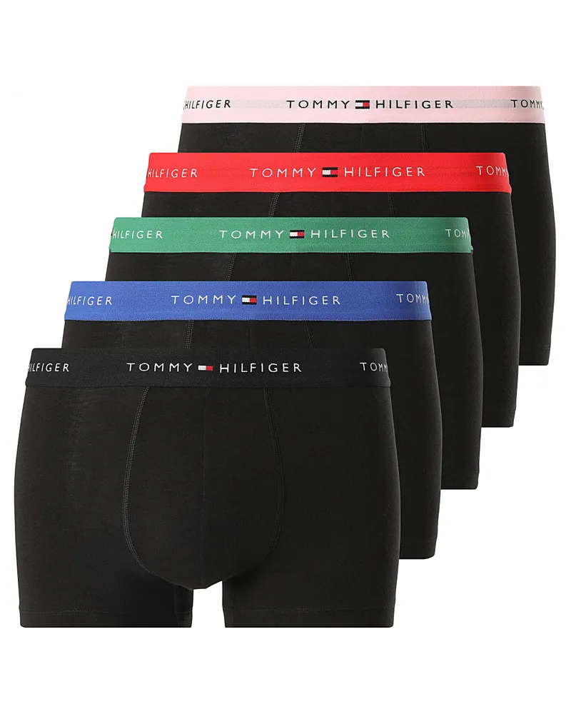 Tommy Hilfiger 5-Pack Icon Stretch Boxers  Schwarz Schwarz