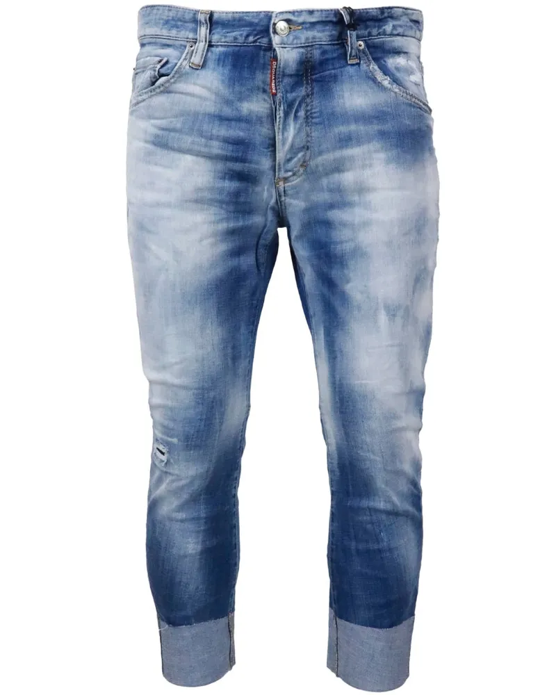 Dsquared2 Sailor Jean Blaue Jeanshose Blau