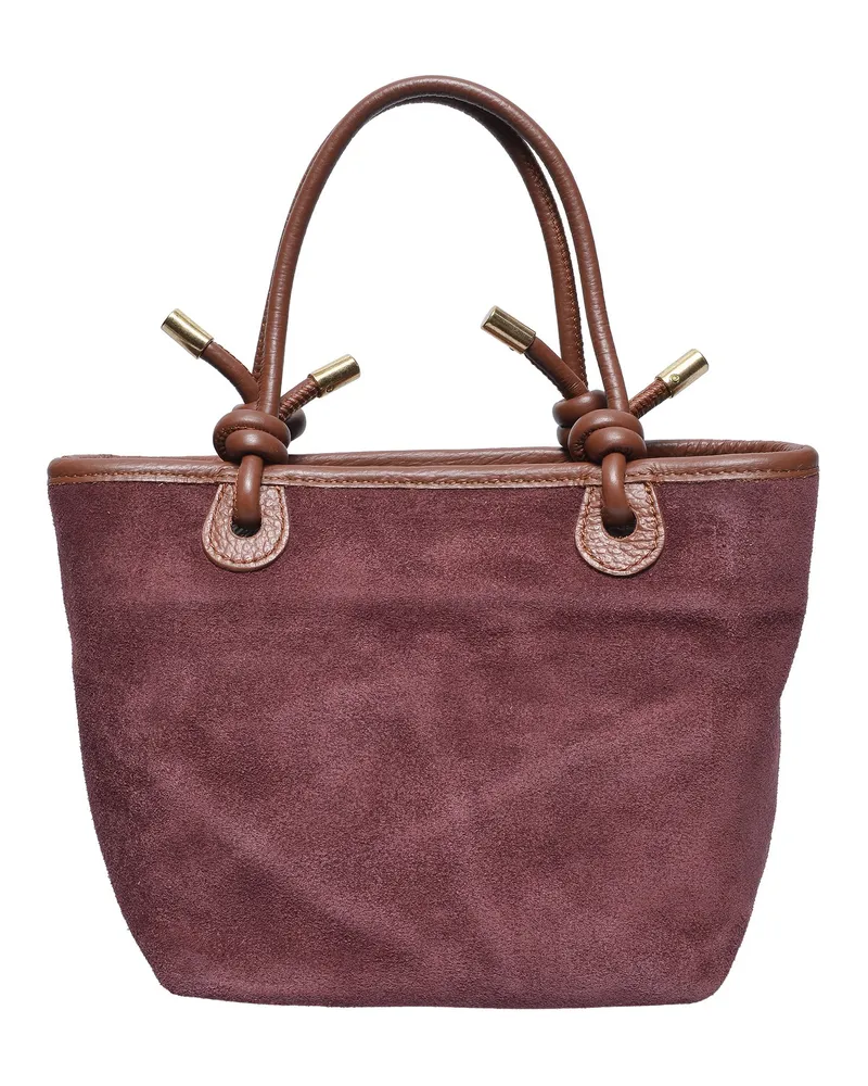 Luisa Vannini WEIN Rindsledertasche Weinrot