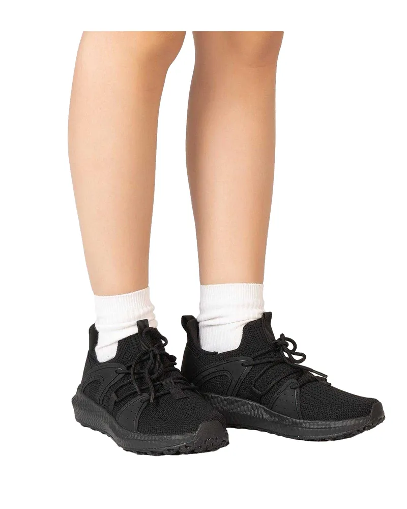 Kappa Bronte" Sneaker für Damen (Schwarz Schwarz