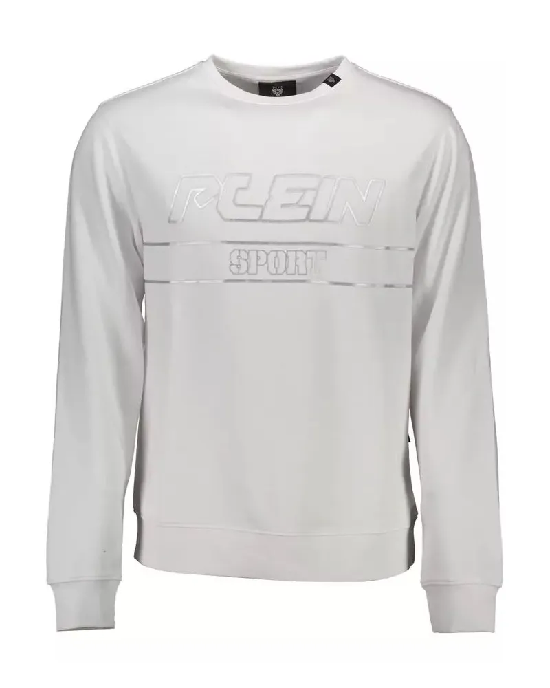 Philipp Plein Rundhals Sweatshirt Weiß