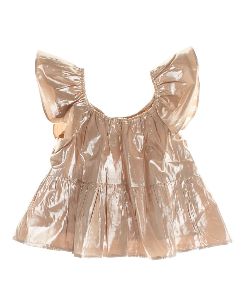GAP Kurzarmbluse 664328 Mädchen Gold