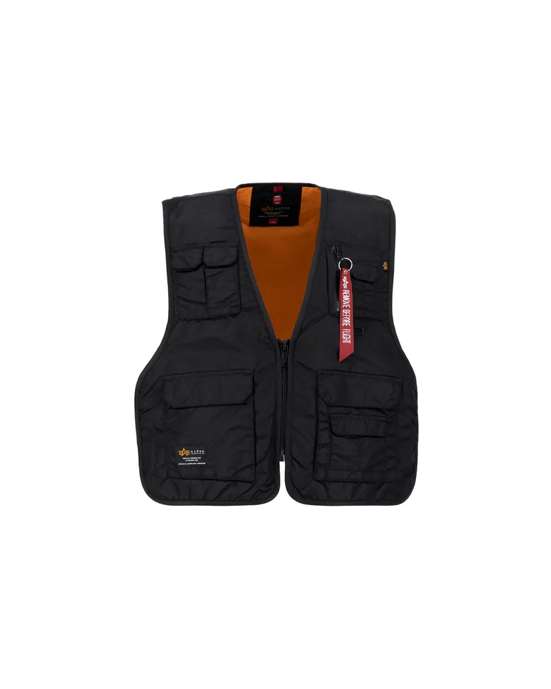 Alpha Industries Utility Vest Schwarz