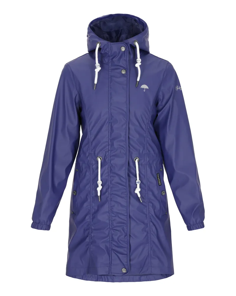 Schmuddelwedda Mantel für Damen - Marineblau Marineblau