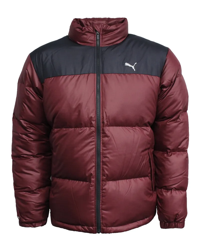 Puma Japan Herren Pflaume Steppjacke Rot