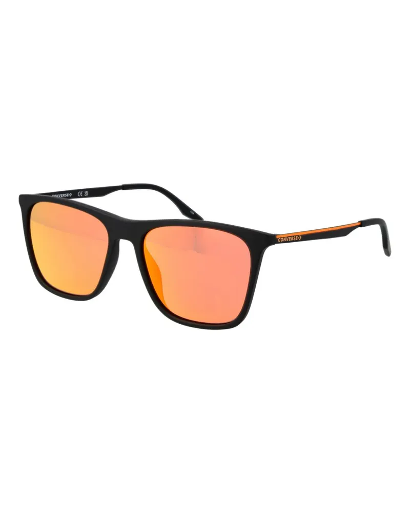 Converse Schwarze Metall-Sonnenbrille Schwarz