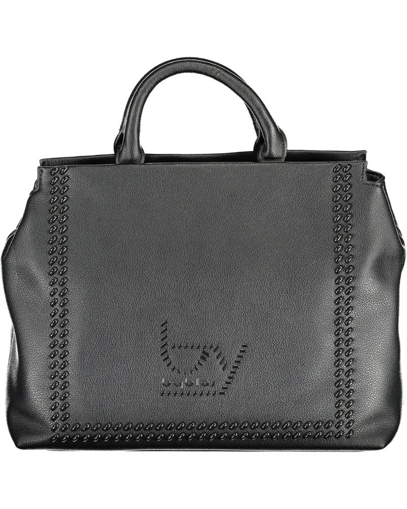 Byblos Schwarze Polyurethan Damenhandtasche Schwarz